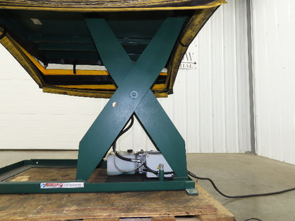 Southworth LS6-36 Hydraulic Lift Table 5000Lb 36" Travel 48"x48" Swivel Top 3Ph