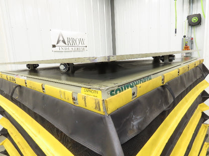 Southworth LS6-36 Hydraulic Lift Table 5000Lb 36" Travel 48"x48" Swivel Top 3Ph