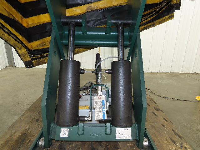 Southworth LS6-36 Hydraulic Lift Table 5000Lb 36" Travel 48"x48" Swivel Top 3Ph