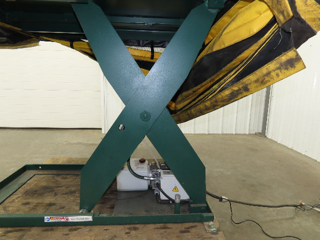 Southworth LS6-36 Hydraulic Lift Table 5000Lb 36" Travel 48"x48" Swivel Top 3Ph