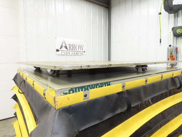 Southworth LS6-36 Hydraulic Lift Table 5000Lb 36" Travel 48"x48" Swivel Top 3Ph