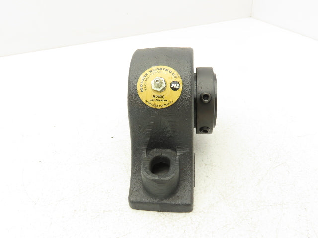 Moline M2000 Spherical Pillow Block Roller Bearing 1-11/16" Bore Locking Collar