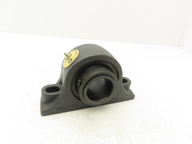 Moline M2000 Spherical Pillow Block Roller Bearing 1-11/16" Bore Locking Collar