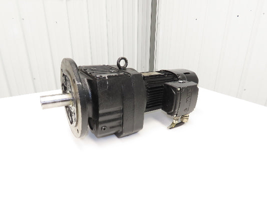 Sew Eurodrive RF77 DRS80M4BE2/IS/TF Gear Motor 1.1kw 12rpm 277/480V 145.67 Ratio