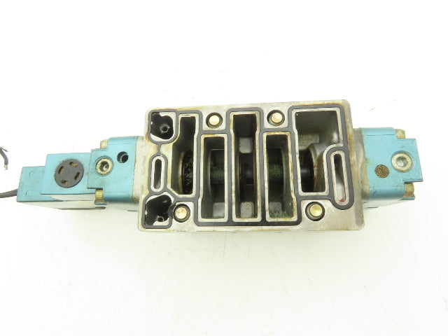 MAC MV-A3B-A111-PM-116AA Pneumatic Solenoid Valve 4 Way 150PSI 120VAC Coil