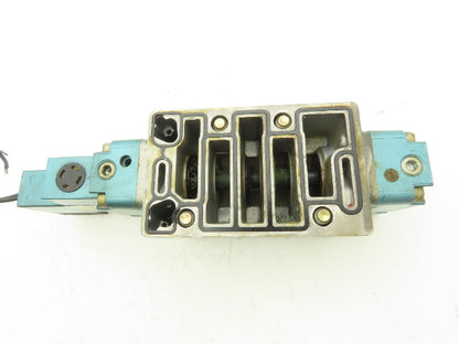 MAC MV-A3B-A111-PM-116AA Pneumatic Solenoid Valve 4 Way 150PSI 120VAC Coil
