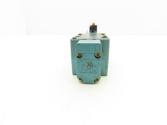 MAC MV-A3B-A111-PM-116AA Pneumatic Solenoid Valve 4 Way 150PSI 120VAC Coil