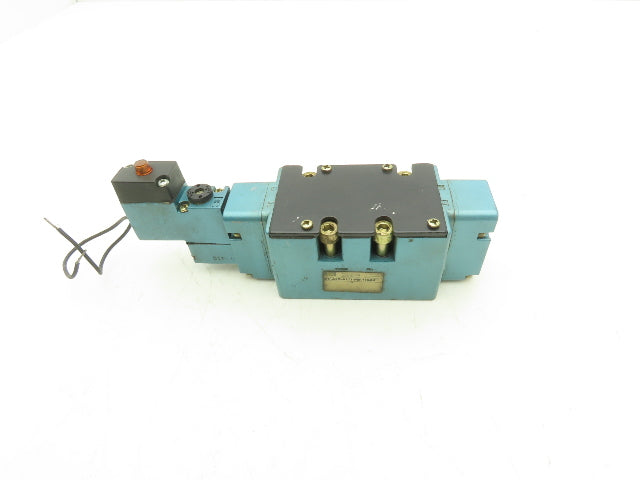 MAC MV-A3B-A111-PM-116AA Pneumatic Solenoid Valve 4 Way 150PSI 120VAC Coil