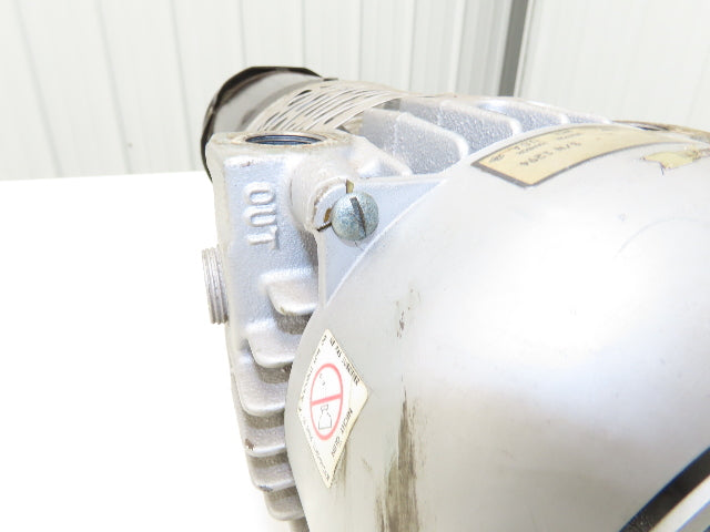 Gast 2567-V108 Rotary Vane Oil-less Vacuum Pump 1Hp 230/460V 3PH 21 CFM 3/4"NPT