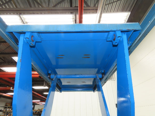 Bishamon Hydraulic Scissor Lift Table 6500lb 98" x 39" Top 48" Lift 480V 3Ph