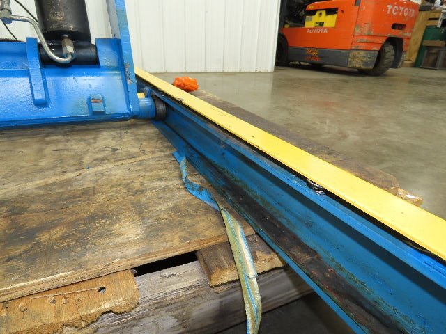 Bishamon Hydraulic Scissor Lift Table 6500lb 98" x 39" Top 48" Lift 480V 3Ph