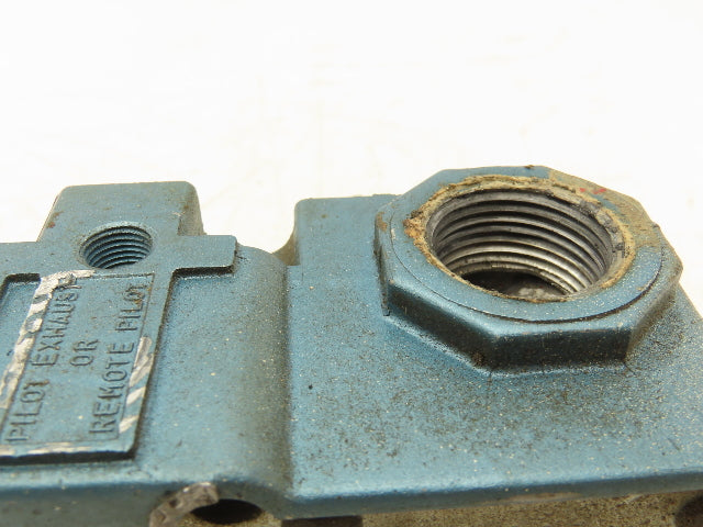 MAC 56C-27-111AA Pneumatic Solenoid Pilot Operated Valve 120V 25-150PSI 3/4" NPT