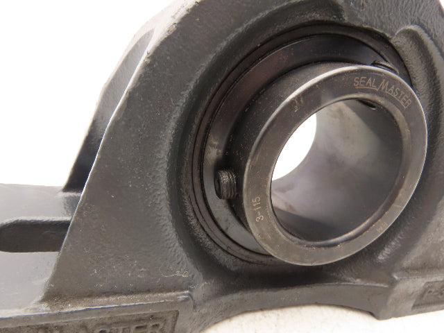 SealMaster MP-31 Two Bolt Pillow Block Ball Bearing Unit 1-15/16" Bore