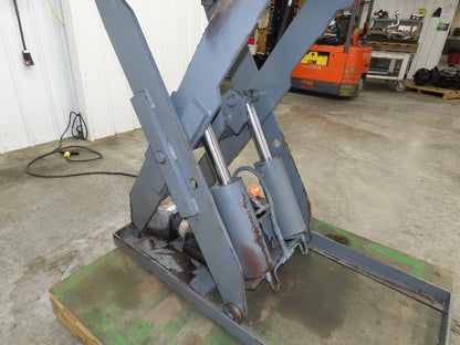 Pentalift Hydraulic Scissor Lift Table 5500lbs 48" X 42" Swivel Top 120 Volt