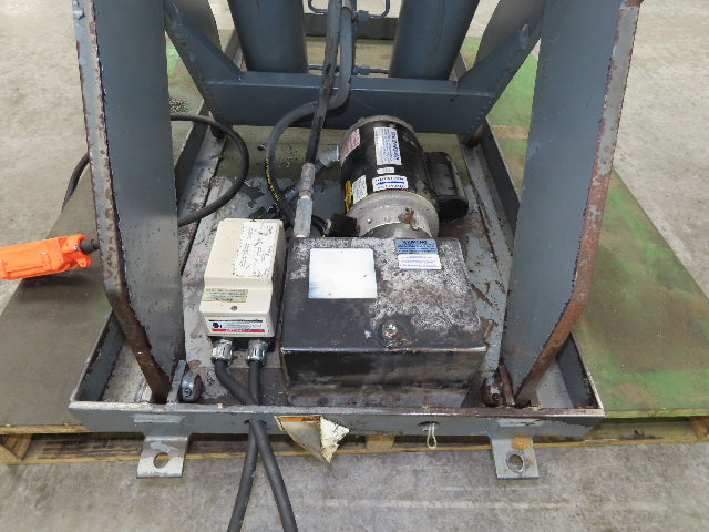 Pentalift Hydraulic Scissor Lift Table 5500lbs 48" X 42" Swivel Top 120 Volt