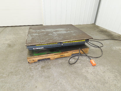 Pentalift Hydraulic Scissor Lift Table 5500lbs 48" X 42" Swivel Top 120 Volt