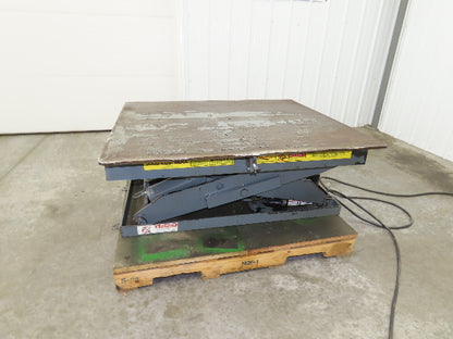 Pentalift Hydraulic Scissor Lift Table 5500lbs 48" X 42" Swivel Top 120 Volt