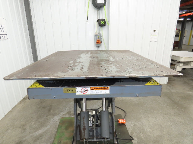 Pentalift Hydraulic Scissor Lift Table 5500lbs 48" X 42" Swivel Top 120 Volt