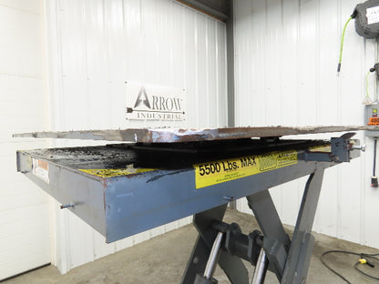 Pentalift Hydraulic Scissor Lift Table 5500lbs 48" X 42" Swivel Top 120 Volt