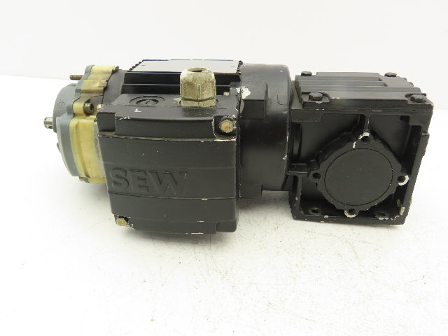 Sew Eurodrive W20 DR63S4/BR Gear Motor .12kw 1680/69rpm 277/480V 24.5:1 w/Brake