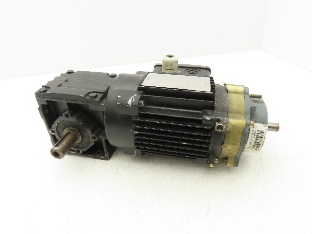 Sew Eurodrive W20 DR63S4/BR Gear Motor .12kw 1680/69rpm 277/480V 24.5:1 w/Brake