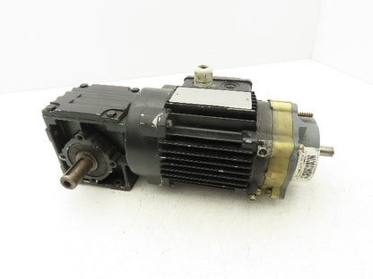 Sew Eurodrive W20 DR63S4/BR Gear Motor .12kw 1680/69rpm 277/480V 24.5:1 w/Brake
