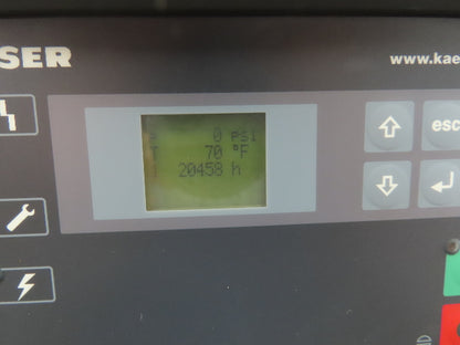 Kaeser AS25T Rotary Screw Air Compressor 120CFM 25HP Refrigerated Dryer 20458h