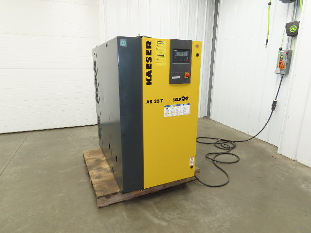 Kaeser AS25T Rotary Screw Air Compressor 120CFM 25HP Refrigerated Dryer 20458h