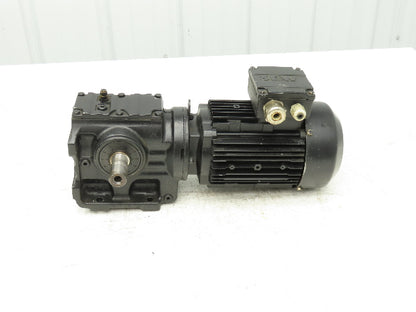 Sew Eurodrive S47 DT80K4/TF Gear Motor .55kw 1360/47rpm 230/400V 3PH 29:1 Ratio