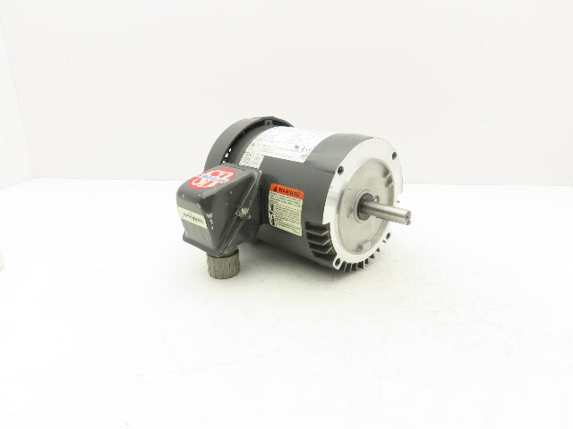 US Motors U12S2ACR AC Motor 1/2Hp 1745rpm 460V 3PH 56C Frame 5/8" Shaft