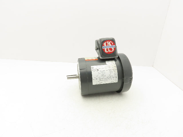 US Motors U12S2ACR AC Motor 1/2Hp 1745rpm 460V 3PH 56C Frame 5/8" Shaft