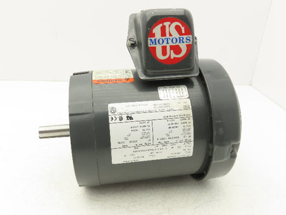 US Motors U12S2ACR AC Motor 1/2Hp 1745rpm 460V 3PH 56C Frame 5/8" Shaft