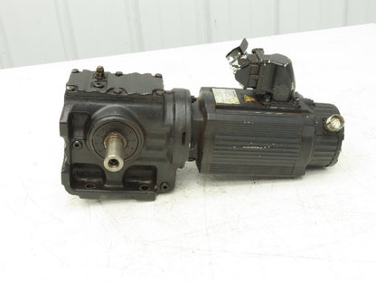 Sew Eurodrive S47 CM71S/TF/RH1M/SM50 Servo Gear Motor 400V 3PH 5Nm 19.54 Ratio