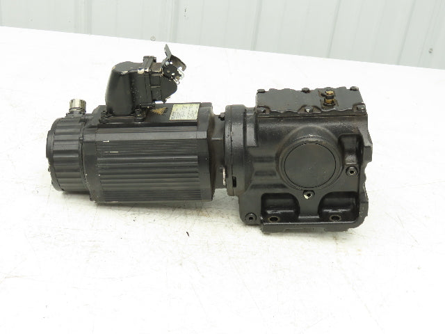 Sew Eurodrive S47 CM71S/TF/RH1M/SM50 Servo Gear Motor 400V 3PH 5Nm 19.54 Ratio