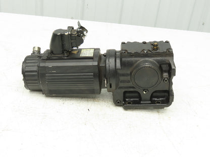 Sew Eurodrive S47 CM71S/TF/RH1M/SM50 Servo Gear Motor 400V 3PH 5Nm 19.54 Ratio