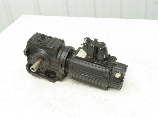Sew Eurodrive S47 CM71S/TF/RH1M/SM50 Servo Gear Motor 400V 3PH 5Nm 19.54 Ratio