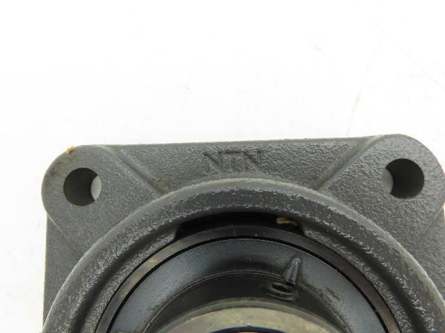 NTN UCFU 1 3/4 Flange Mount Ball Bearing Unit 1-3/4" Bore 4 Bolt w/Set Screws