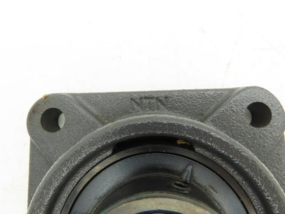 NTN UCFU 1 3/4 Flange Mount Ball Bearing Unit 1-3/4" Bore 4 Bolt w/Set Screws