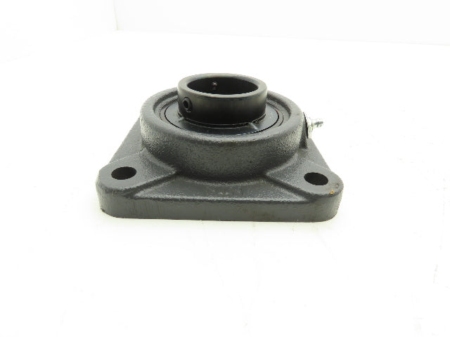 NTN UCFU 1 3/4 Flange Mount Ball Bearing Unit 1-3/4" Bore 4 Bolt w/Set Screws