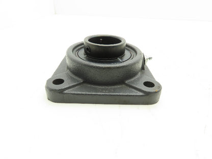 NTN UCFU 1 3/4 Flange Mount Ball Bearing Unit 1-3/4" Bore 4 Bolt w/Set Screws