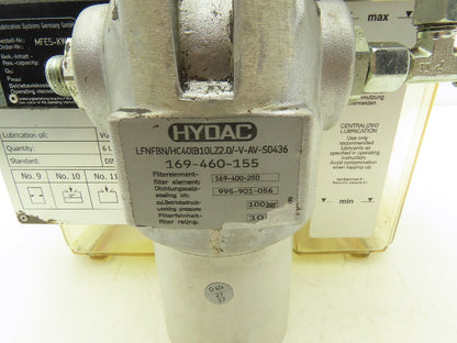SKF MFE5-KW6-VW001+MWZ Lubrication Gear Pump Lubricator 6L 460VAC .6 l/min