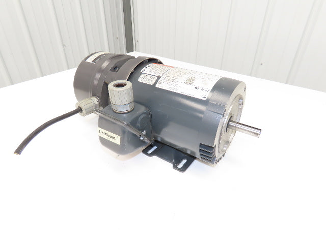 US Motors U32S2AFC AC Brake Motor 1.5Hp 1730rpm 460V 3PH 56C Brake 105632106003