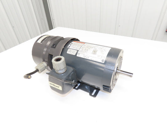 US Motors U32S2AFC AC Brake Motor 1.5Hp 1730rpm 460V 3PH 56C Brake 105632106003