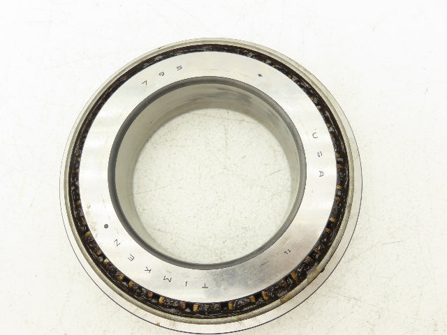 Timken 795/792 Tapered Roller Bearing Cone & Cup USED 4.750" Bore X 8.125" OD