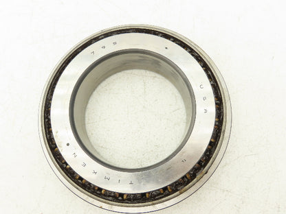 Timken 795/792 Tapered Roller Bearing Cone & Cup USED 4.750" Bore X 8.125" OD