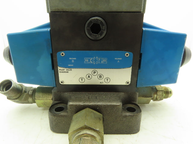 Vickers DG4S4W-012C-B-60 Hydraulic Directional Control Solenoid Valve 120V SAE 8