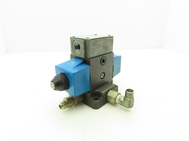 Vickers DG4S4W-012C-B-60 Hydraulic Directional Control Solenoid Valve 120V SAE 8