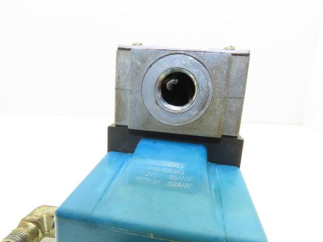 Vickers DG4S4W-012C-B-60 Hydraulic Directional Control Solenoid Valve 120V SAE 8
