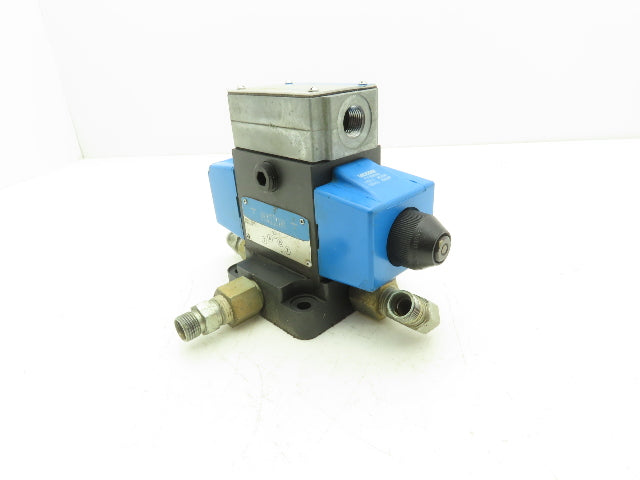 Vickers DG4S4W-012C-B-60 Hydraulic Directional Control Solenoid Valve 120V SAE 8