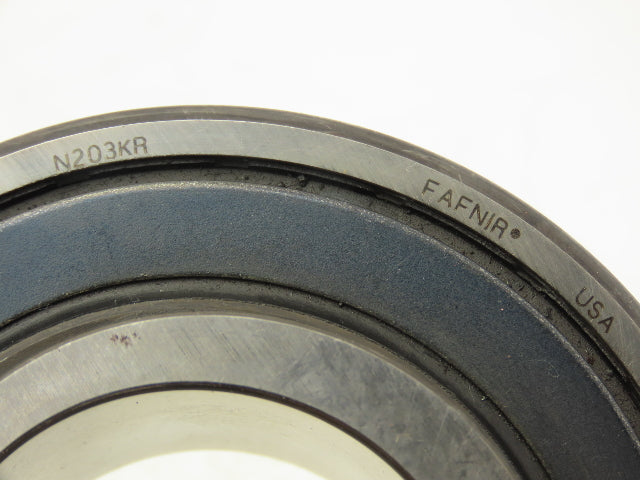 Fafnir N203KR Ball Bearing Insert 2-3/16" Bore  120 mm OD No Locking Collar